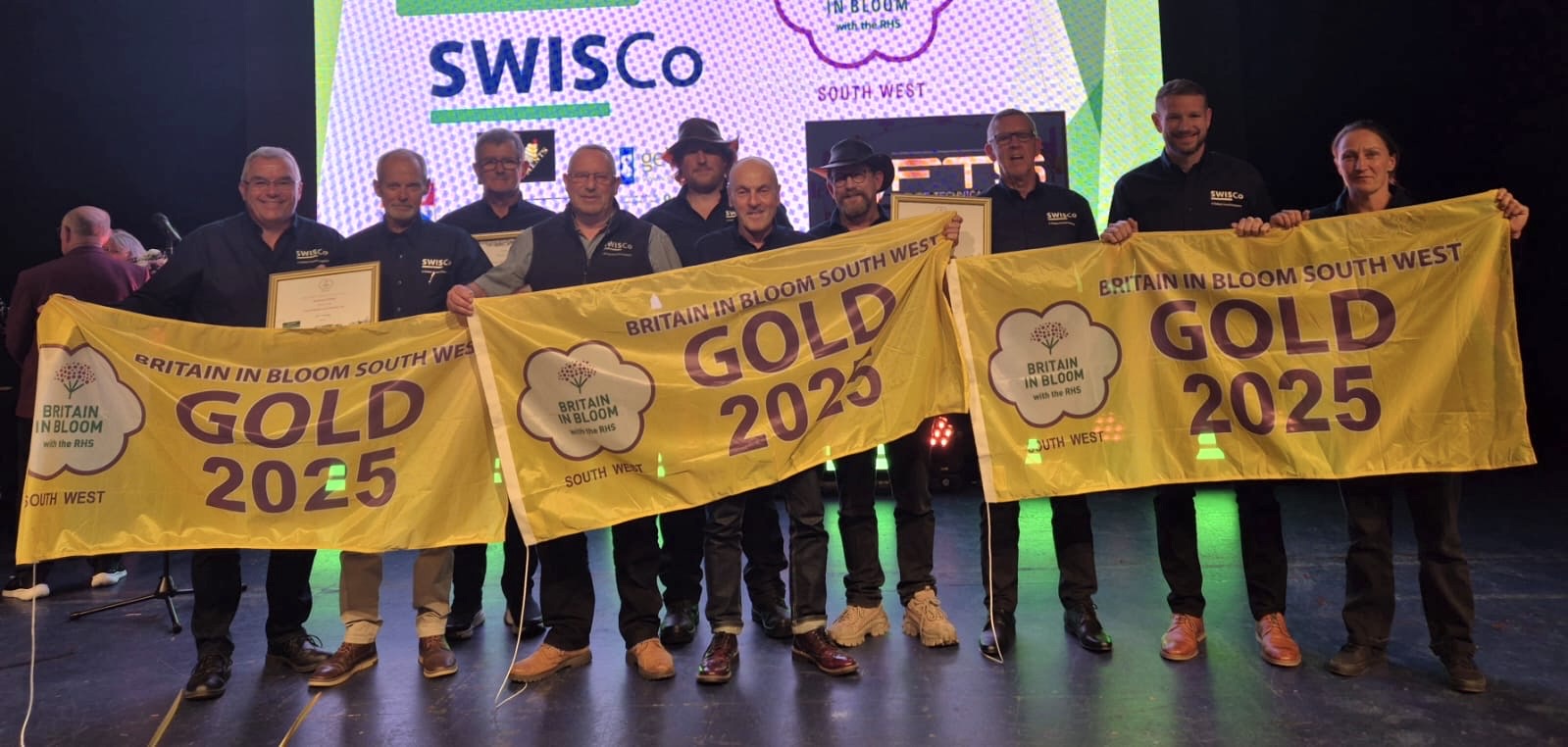 SWISCo team at South West in Bloom